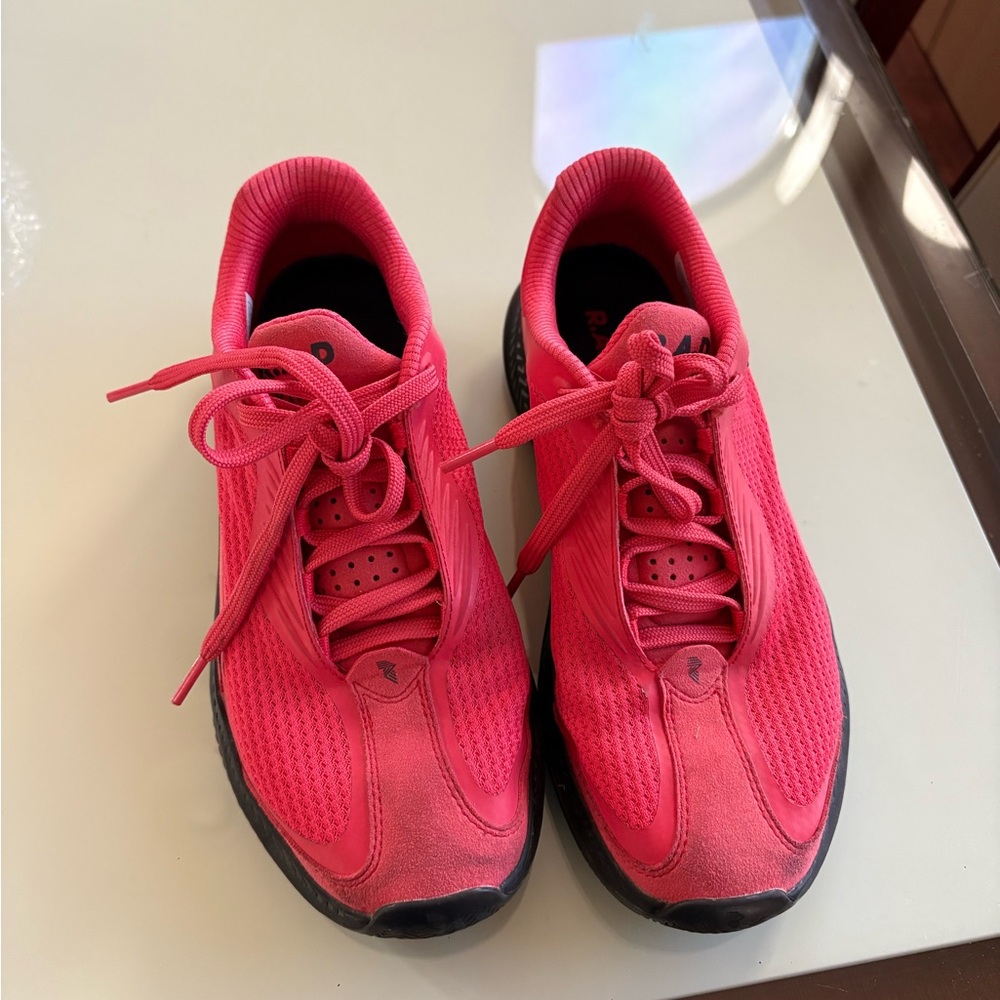 R.A.D. One Lazer Red Ladies Athletic Shoes size 7.5